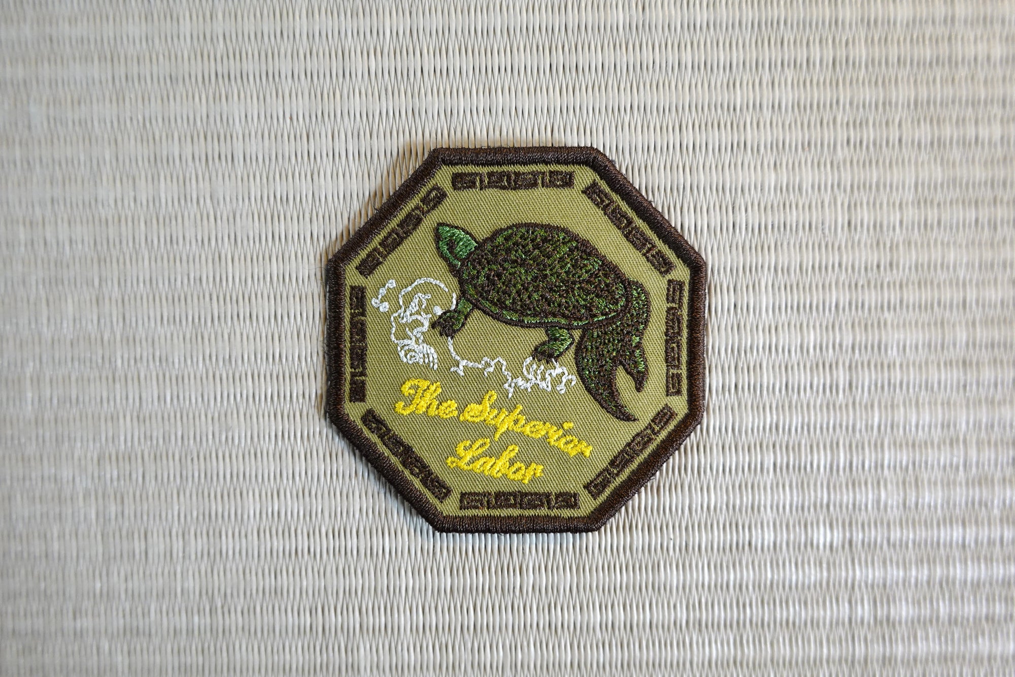 The Superior Labor Patches (crane or turtle)