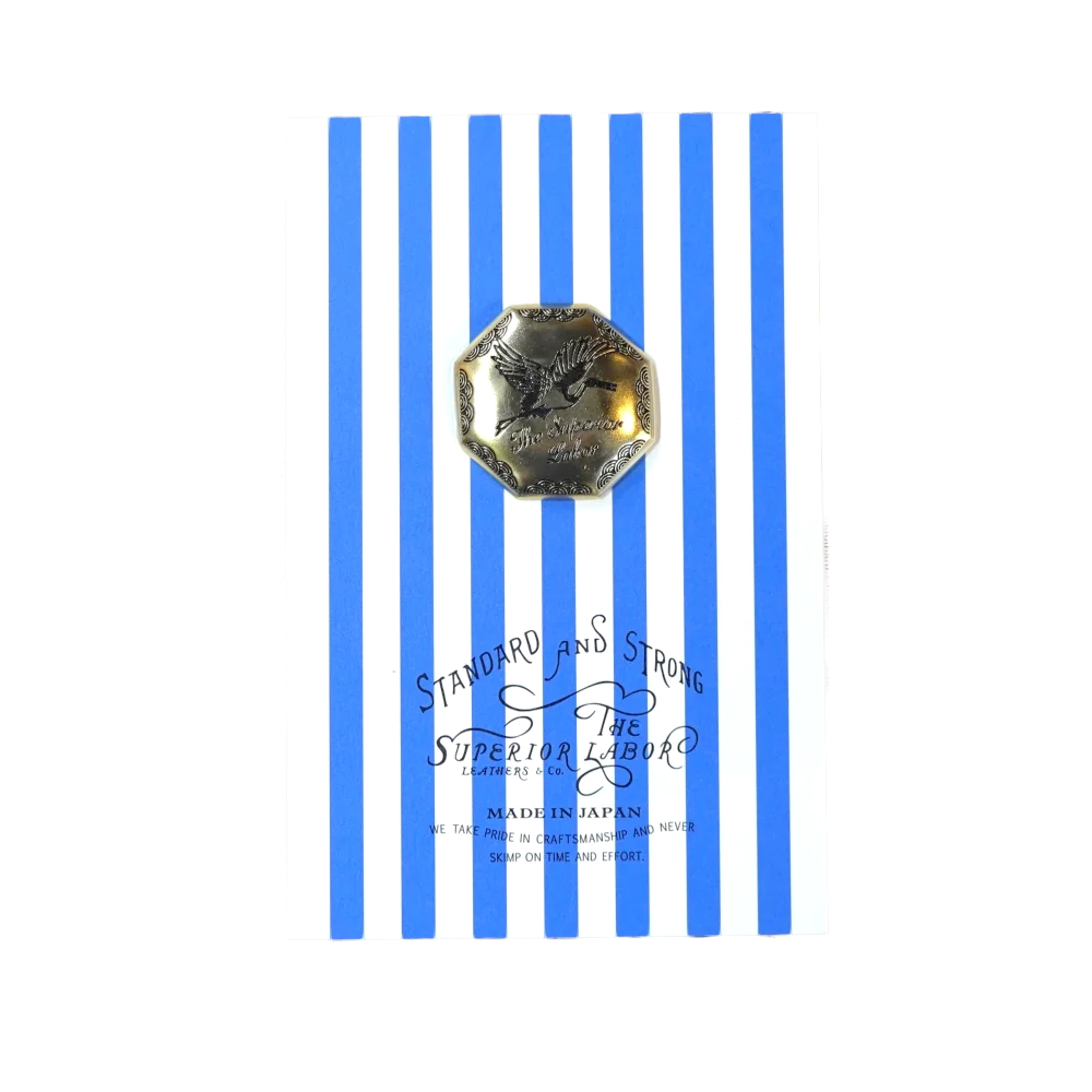 The Superior Labor Brass Turtle or Crane Concho