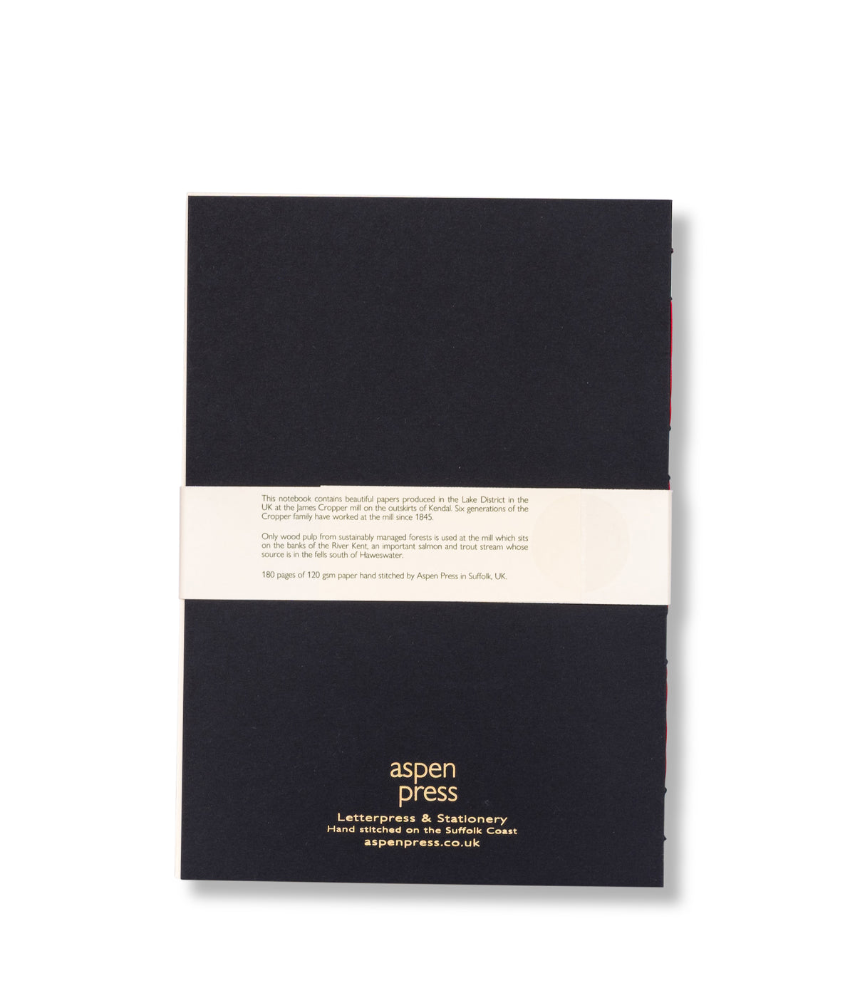 Aspen Press French Stitched Lay Flat Notebook (A5 Large)