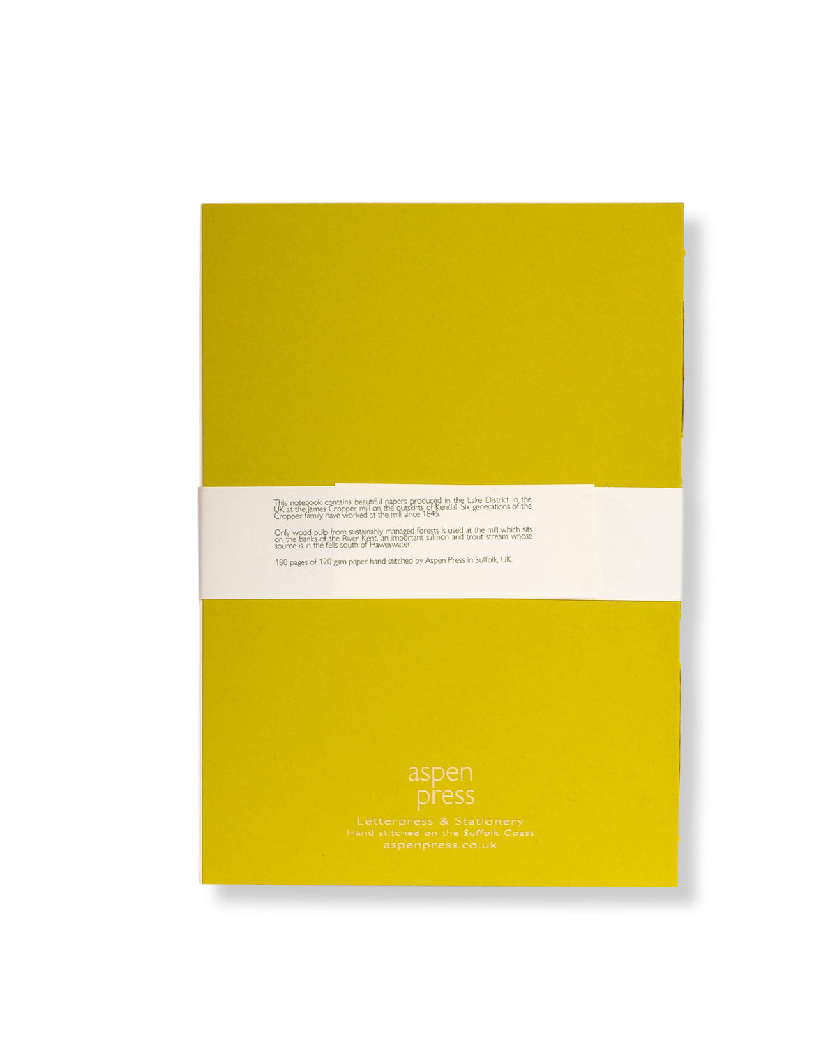 Aspen Press French Stitched Lay Flat Notebook (A5 Large)