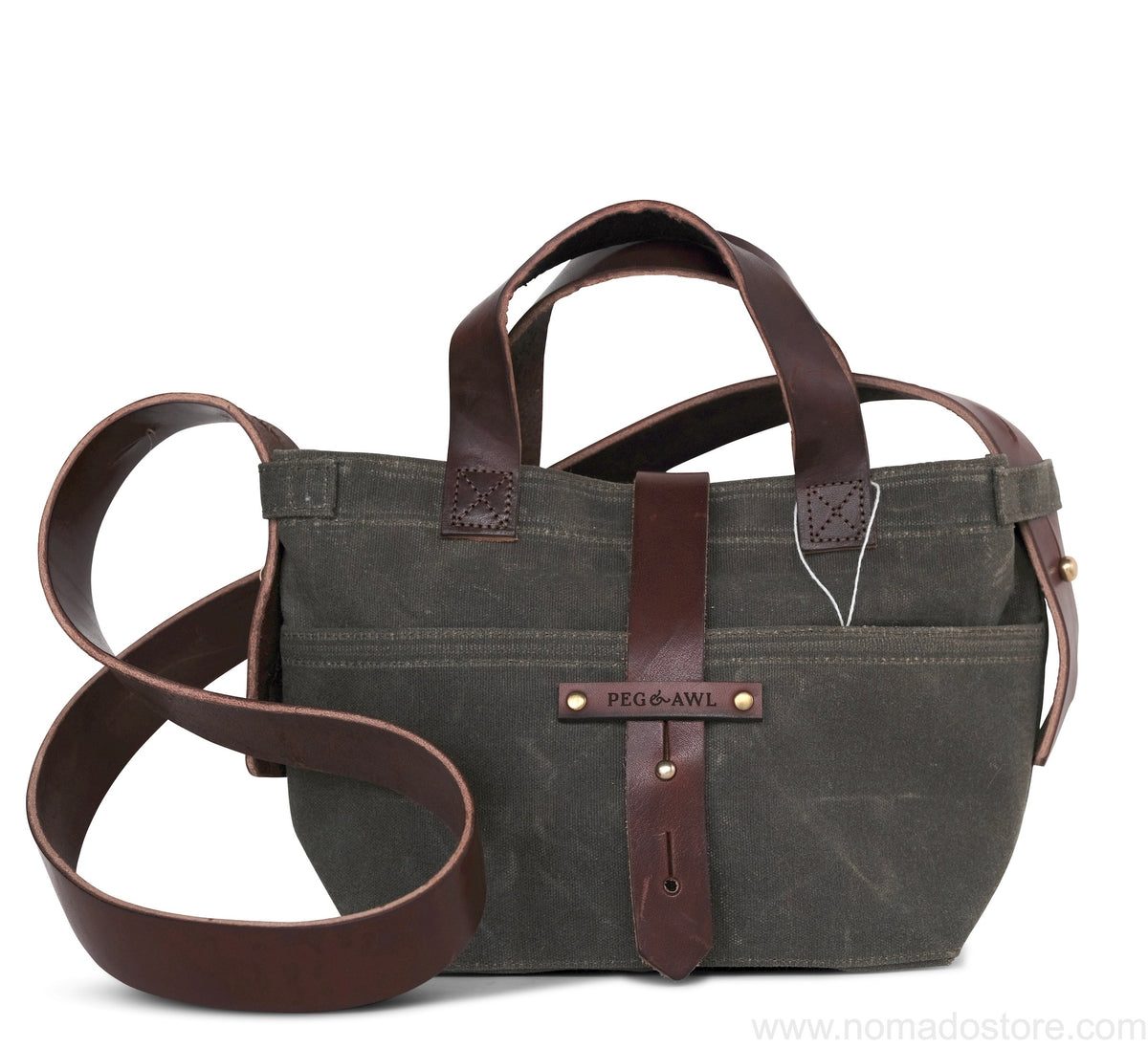 Peg & Awl Mini Waxed Canvas Tote - (6 colours)
