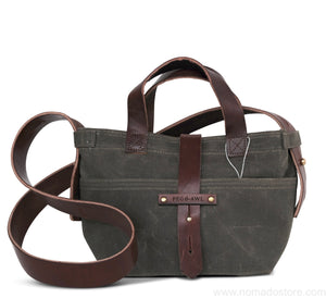 Mini Waxed Canvas Tote - (6 colours)