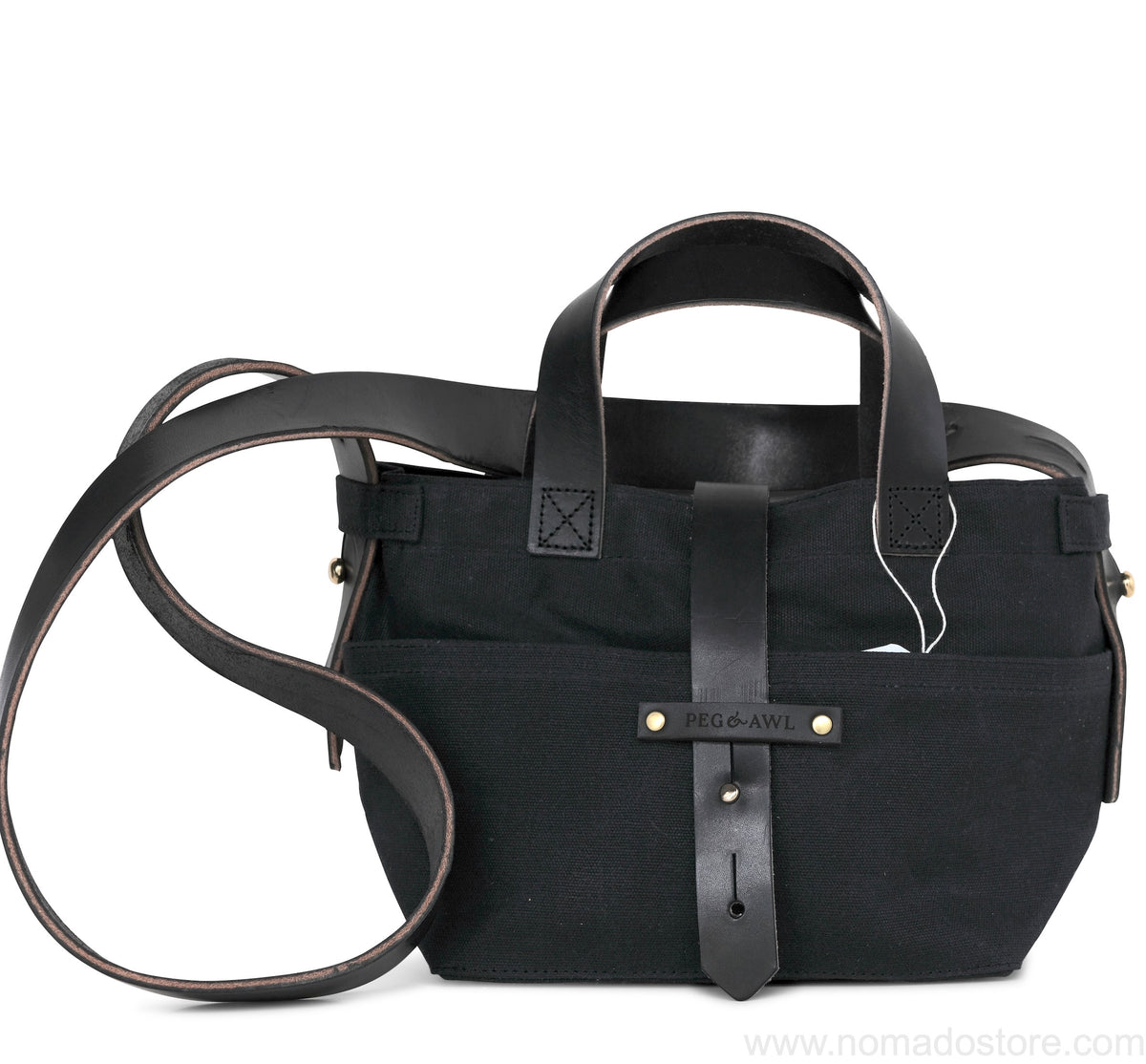 Peg & Awl Mini Waxed Canvas Tote - (6 colours)