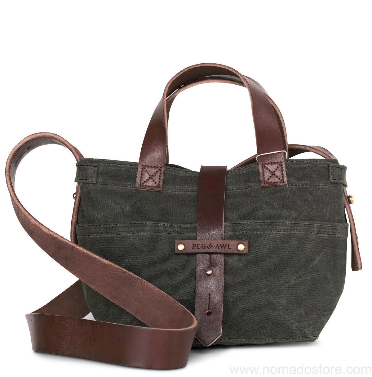 Peg & Awl Mini Waxed Canvas Tote - (6 colours)