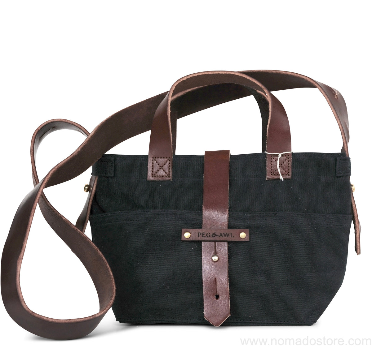 Peg & Awl Mini Waxed Canvas Tote - (6 colours)