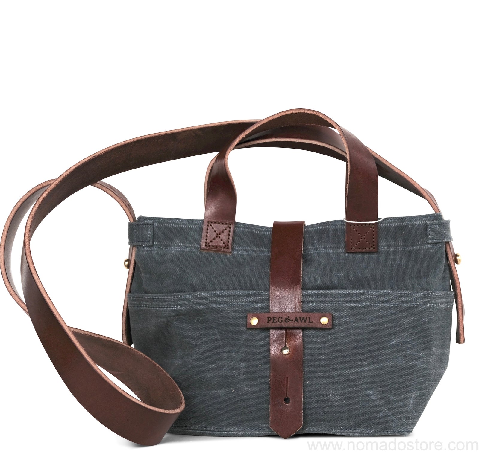 Peg & Awl Mini Waxed Canvas Tote - (6 colours)