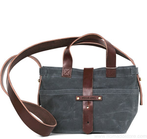 Peg & Awl Mini Waxed Canvas Tote - (6 colours)
