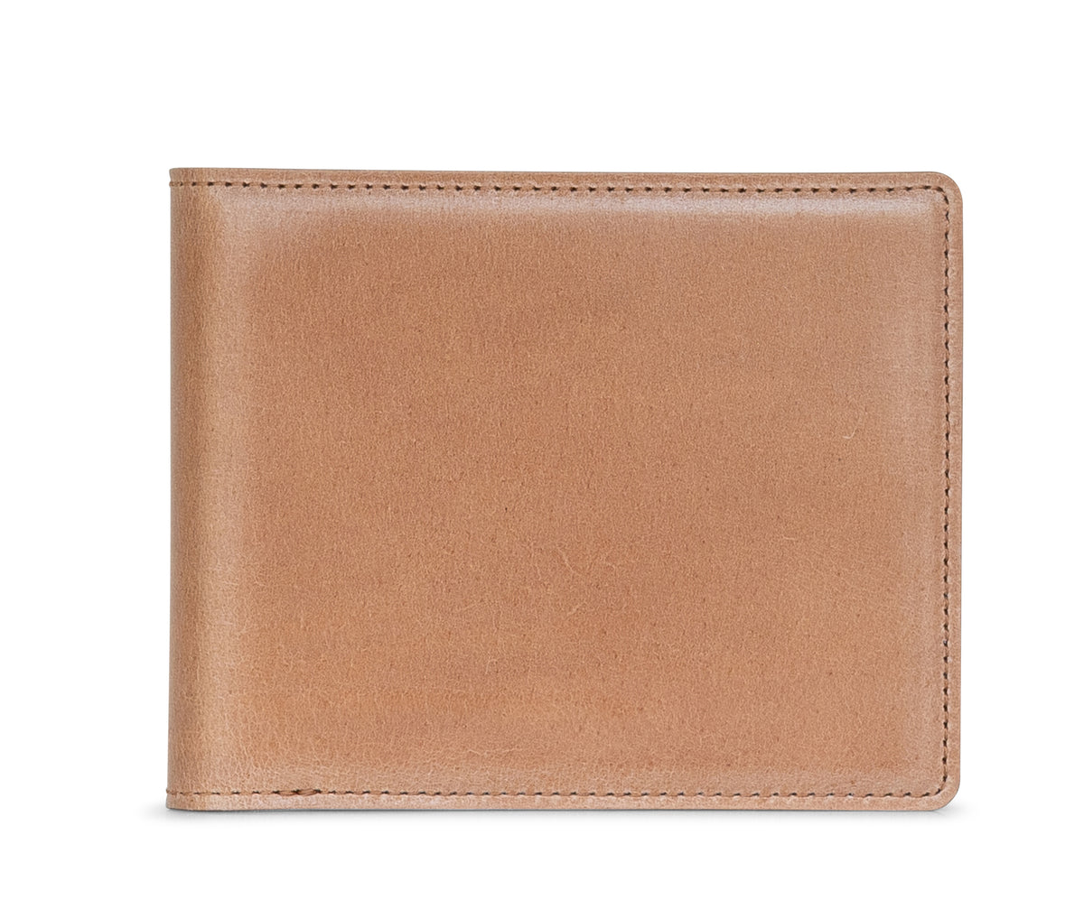 Ateliers Phileas Ginza Shell Cordovan Slim Wallet (natural)