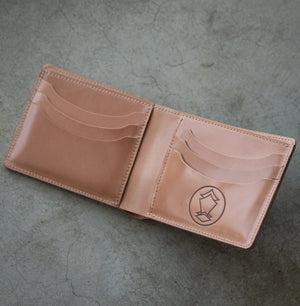 Ateliers Phileas Ginza Shell Cordovan Slim Wallet (natural)