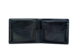 Ateliers Phileas Ginza Shell Cordovan Slim Wallet (black)