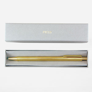 Picus - Brass retractable pen solid brass