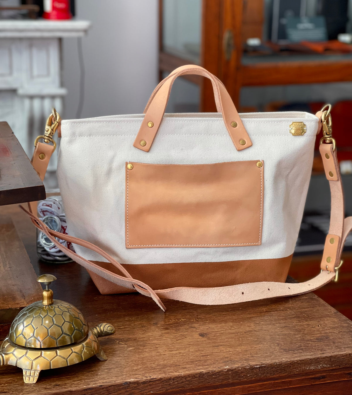 The Superior Labor Engineer Shoulder Bag XS (Light brown)