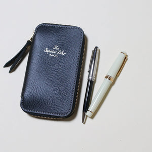 The Superior Labor Calf Leather Zip Pen Case (5 colours)