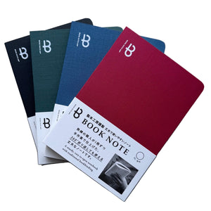WATANABE BookBinding BOOK NOTE 360° Plain (4 colours, B6 or A5) - NOMADO Store 