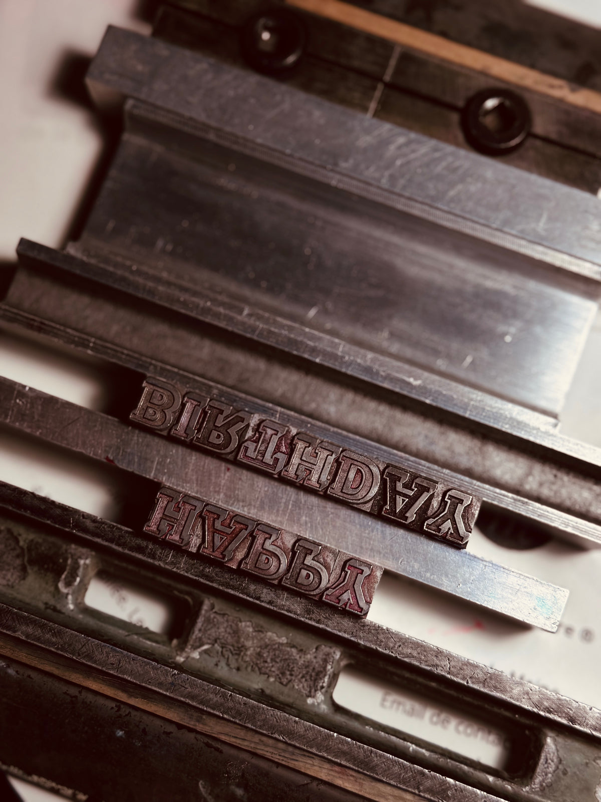 Nomado Kappan - Happy Birthday – Letterpress Card (3 colours)