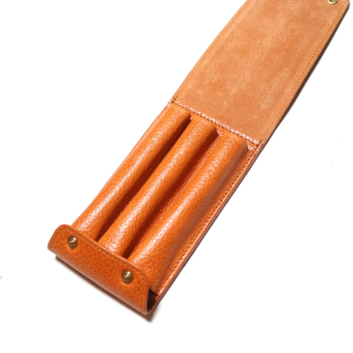 The Superior Labor Toscana Leather pen case (3 sizes/colours)