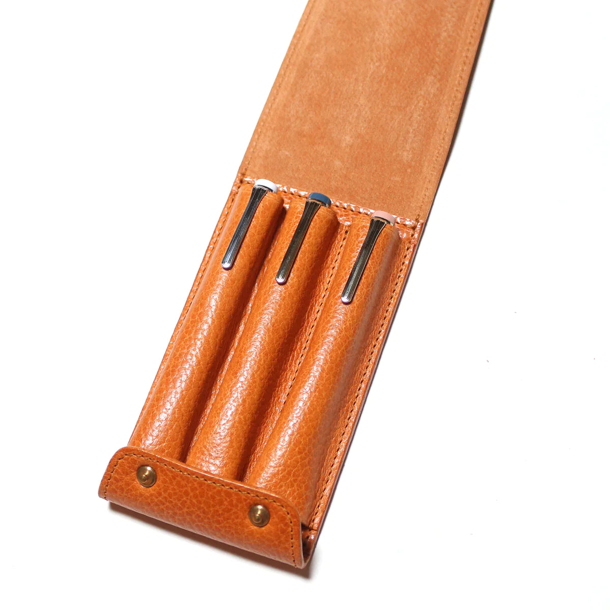 The Superior Labor Toscana Leather pen case (3 sizes/colours)