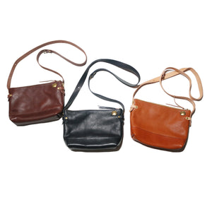 The Superior Labor Leather Bottom Shoulder Bag S (3 colours)