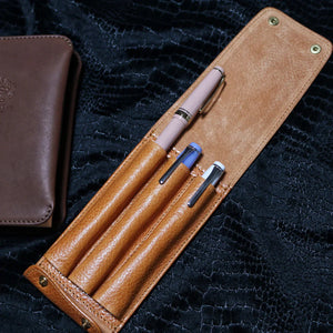 The Superior Labor Toscana Leather pen case (3 sizes/colours)