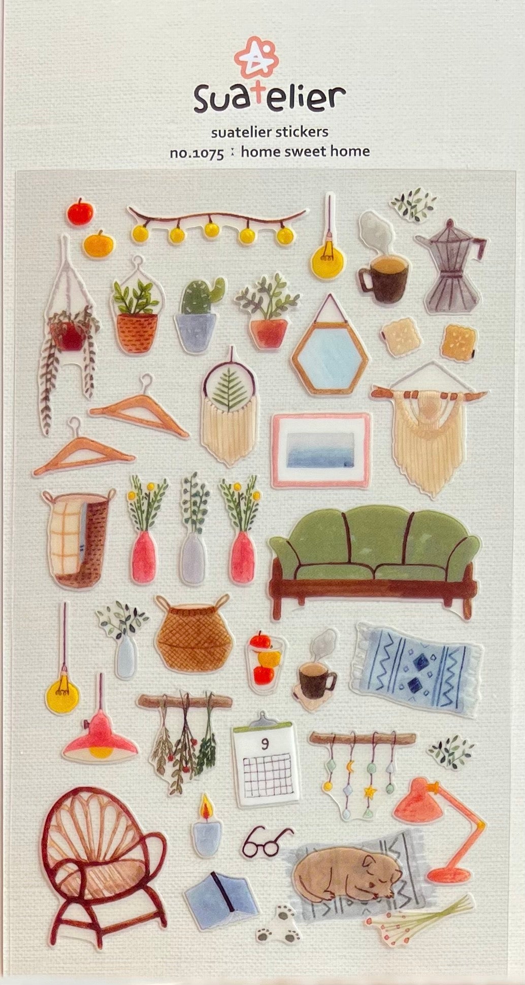 Suatelier stickers - Home sweet home