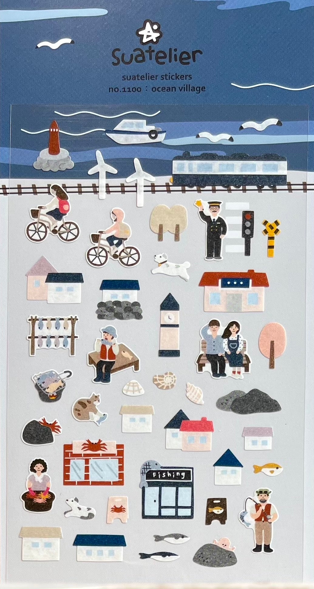 Suatelier stickers - Ocean village
