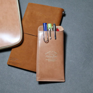 The Superior Labor Cordovan Pen & Glasses Case (3 colours)