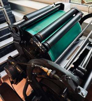 Nomado Kappan "Neko Christmas" Letterpress Card