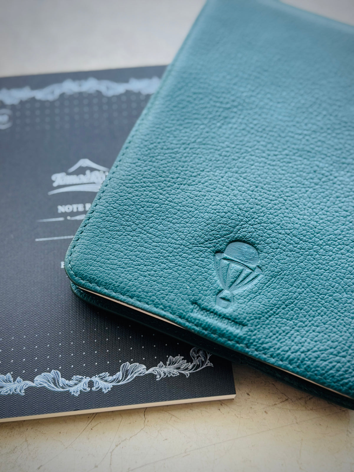 Ateliers Phileas Passepartout B6 Goatskin Notebook Cover (Japanese Indigo)