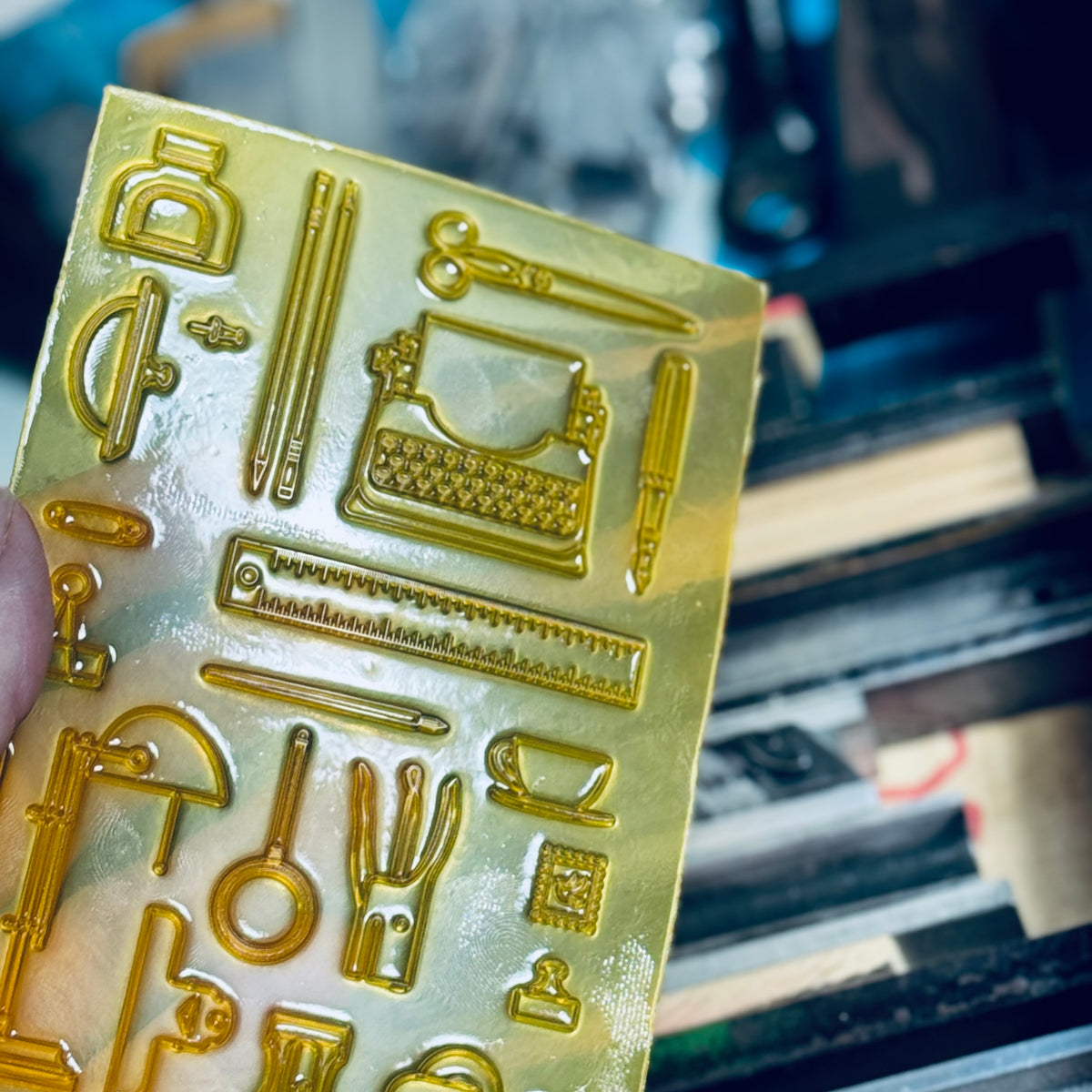 Nomado Kappan "Favourite Desktop" Letterpress Card