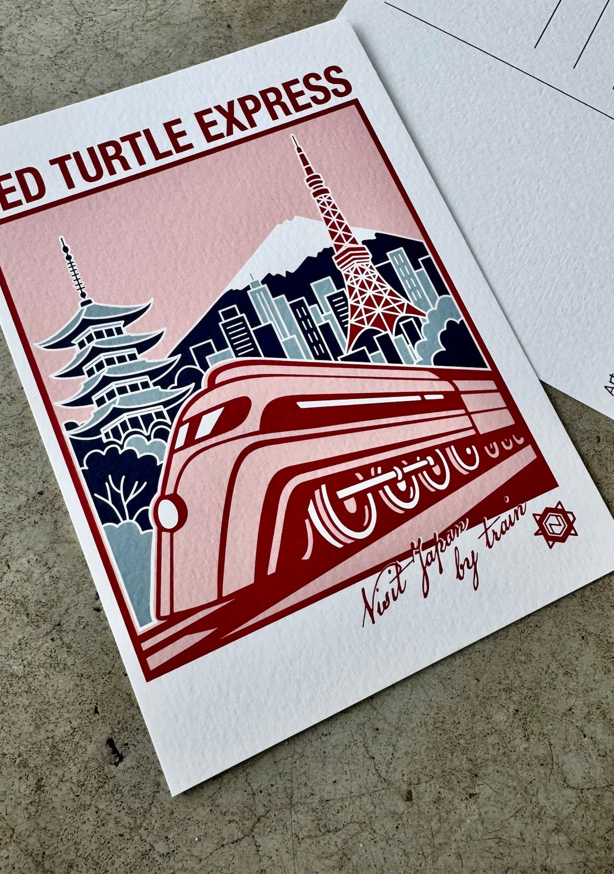 Nomado Designs Vintage Travel Postcard