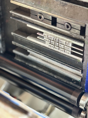 Nomado Kappan "Travel" Letterpress Card