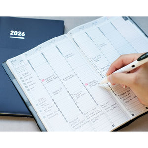 Jibun Techo Biz 2026 A5 slim Black