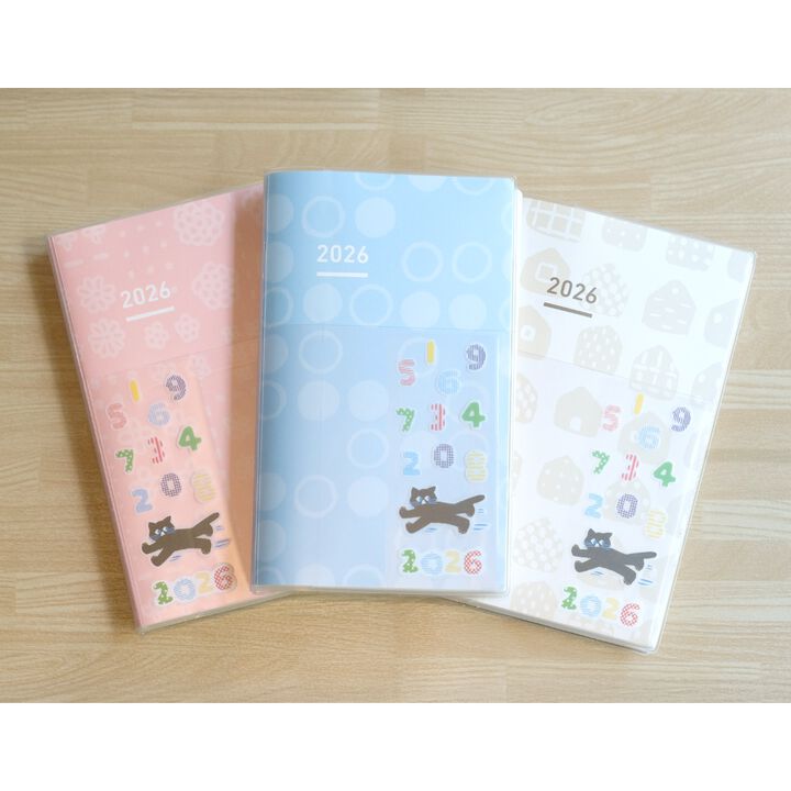 Jibun Techo DAYs 2026 A5 slim Limited SOUSOU (3 colours)