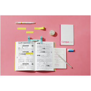 Kokuyo Campus Portable Book Clip – Foldable Japanese Book Holder - 4 colours