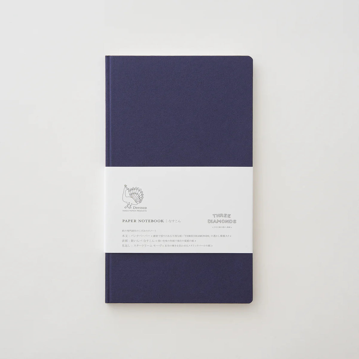 Dressco notebook L - Bank paper (4 colours) - NOMADO Store 