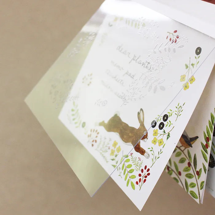 Cozyca - Memo pad - Dear plants by Midori Asano - NOMADO Store 