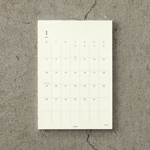 Midori MD Diary Sticker 2026 (S or M) - Preorder
