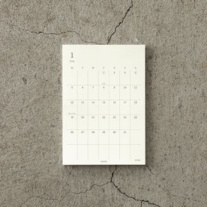 Midori MD Diary Sticker 2026 (S or M) - Preorder
