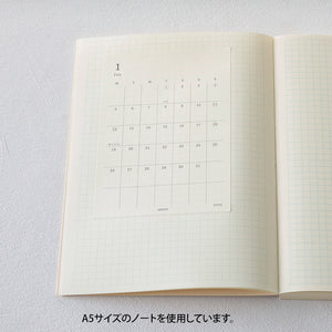 Midori MD Diary Sticker 2026 (S or M) - Preorder