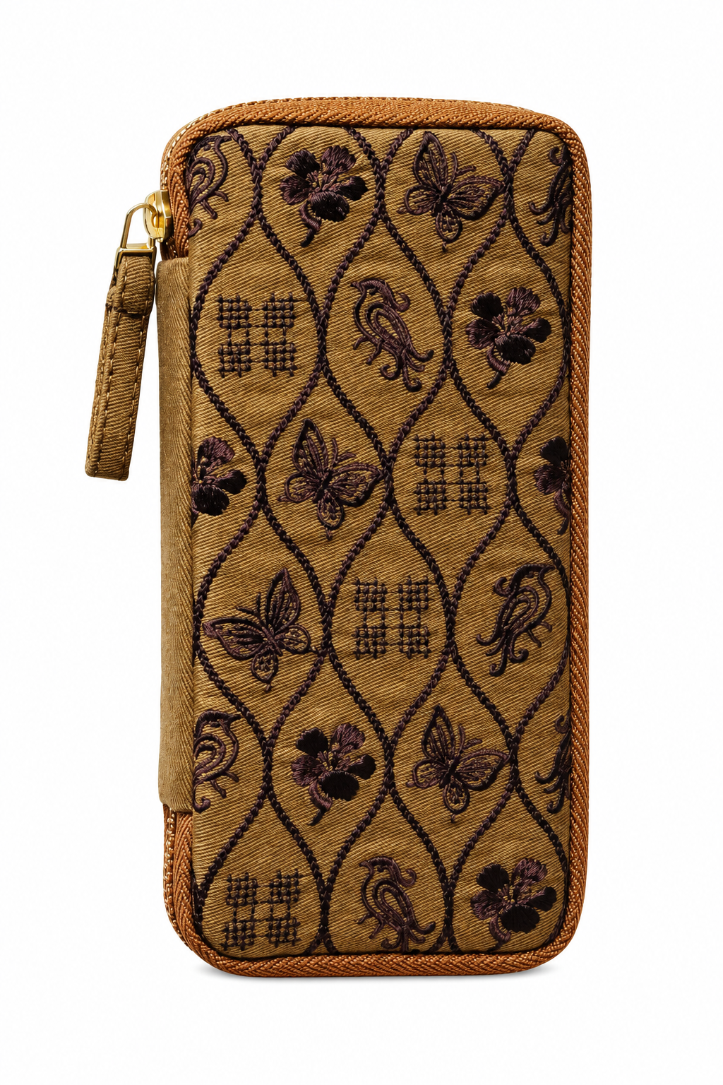 Kyoku Haku Zippered 3 Slots Pen Case (5 patterns) - NOMADO Store 