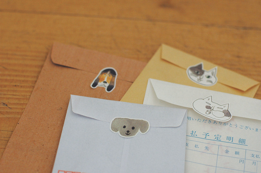 Classiky Toranekobonbon Sticker Roll (Cats or Dogs 30mm)