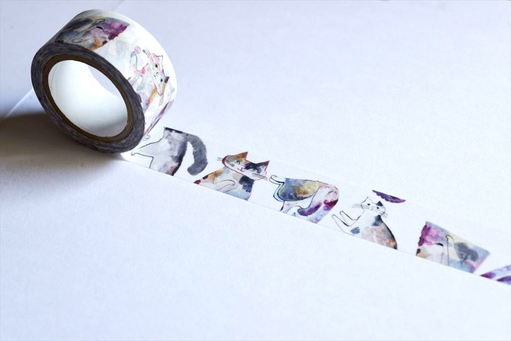 Classiky Toranekobonbon Cats Masking Tape (2 designs)