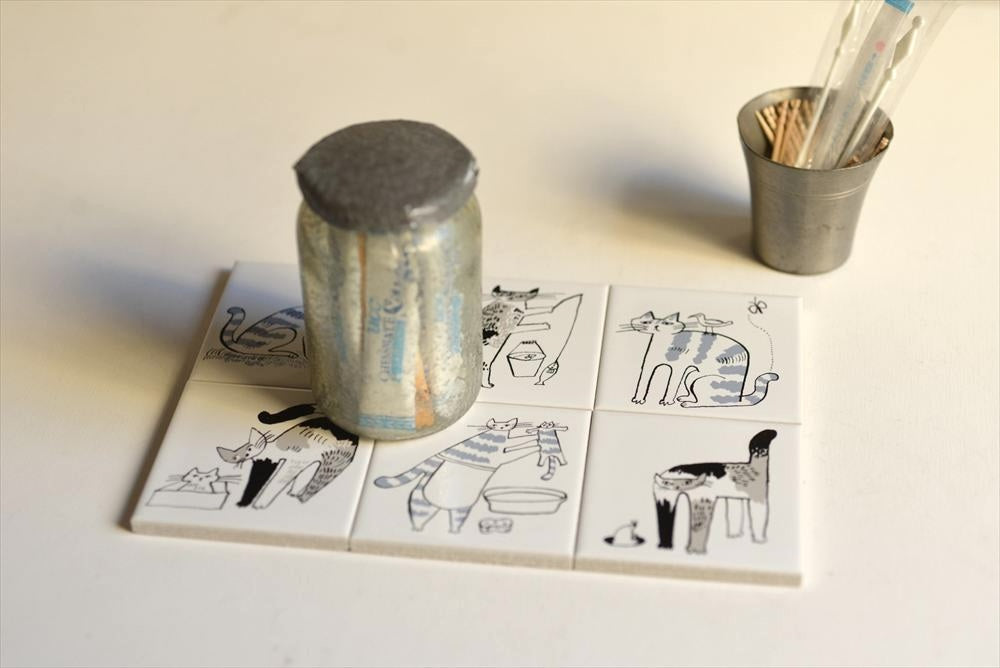 Classiky Toranekobonbon Printed Tile (6 designs)