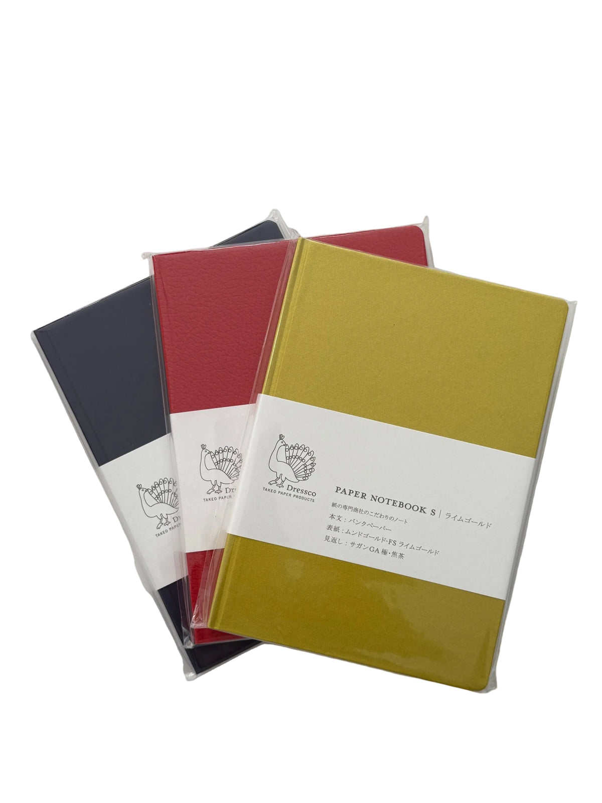 Dressco notebook S - Bank paper (3 colours) - NOMADO Store 