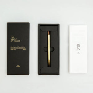 Ystudio Classic Revolve - Mechanical Pencil Lite - Brass