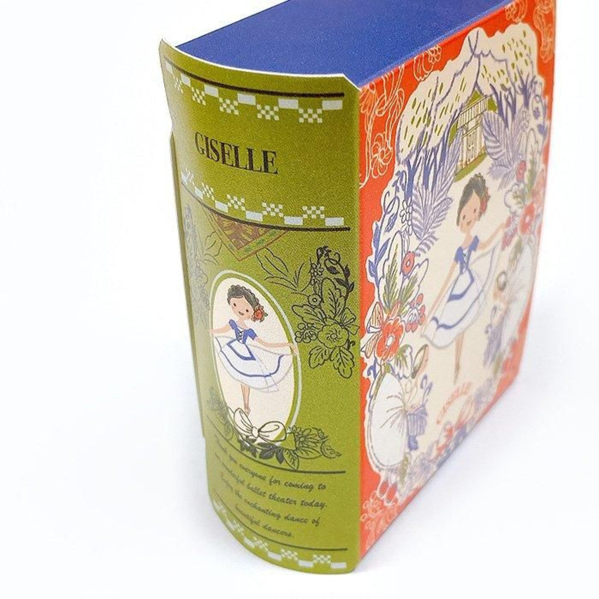 Shinzi Katoh Book-Shaped Memo Box – Ballet theatre (3 designs)