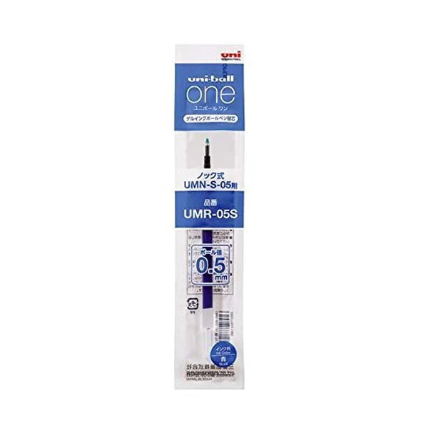 Mitsubishi Uni-ball One UMR-38S Gel Pen Refill - 0.5 mm - Blue