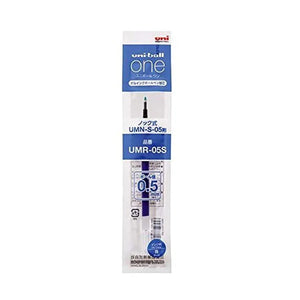 Mitsubishi Uni-ball One UMR-38S Gel Pen Refill - 0.5 mm - Blue - NOMADO Store 
