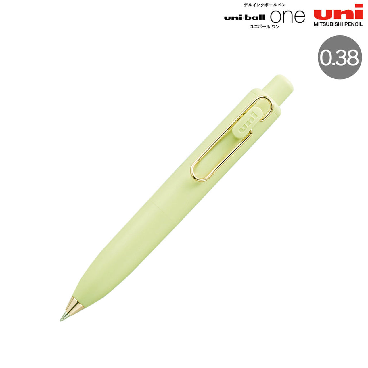 Mitsubishi Uni Gel Pen Uni-ball ONE P - (Limited edition La France- rose gold clip)