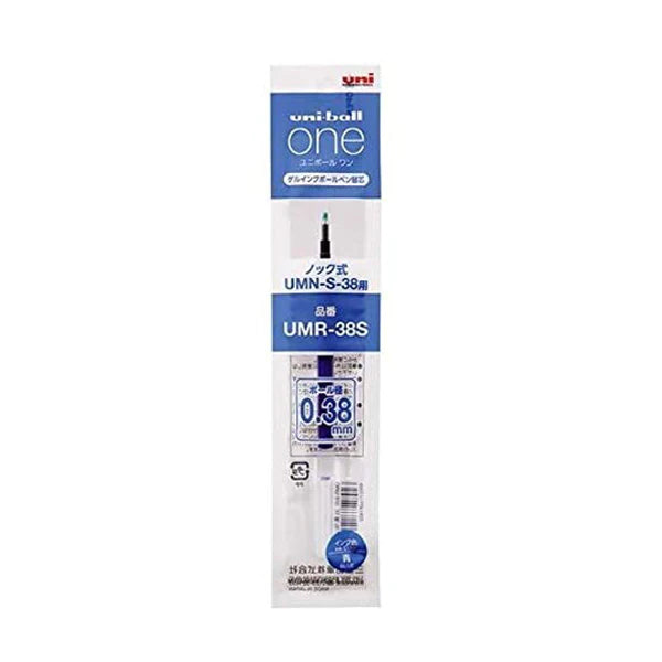 Mitsubishi Uni-ball One UMR-38S Gel Pen Refill - 0.38 mm - Blue